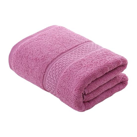 Toalha de Banho Macia e Absorvente de Terry de Algodão, Pano de Rosto, Amigo da Pele, Cor Sólida, Jacquard, para Casa