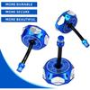 Dirt Bike Gas Cap,Motorcycle Gas Fuel Tank Cap with Breather Valve Universal CNC for SSR Apollo TAO TAO SDG YZ TTR 50cc - 150cc CRF XR RM KX KLX Dirt