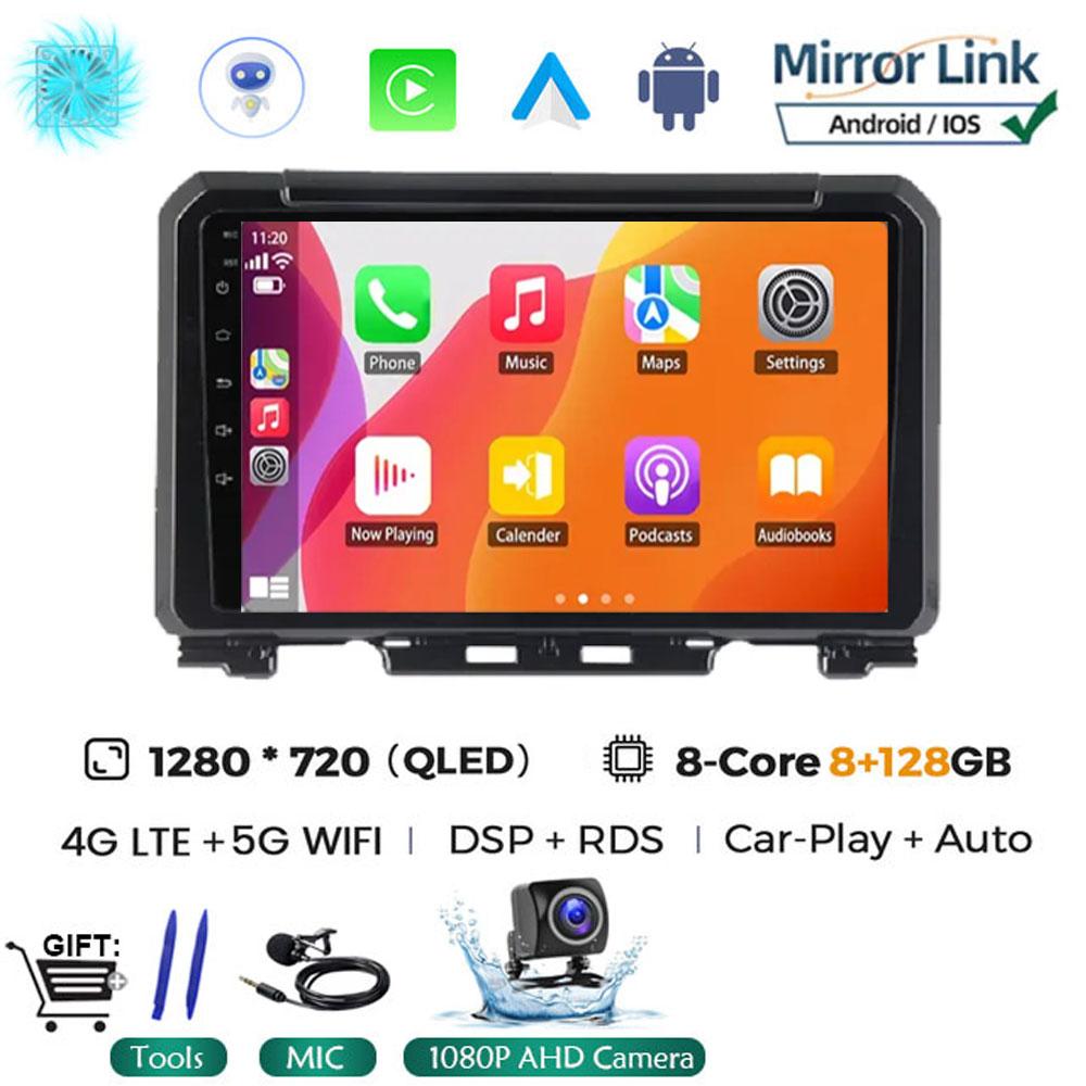 9 Inch Android 14 For Suzuki Jimny JB64 JB74 2018 - 2020 Multimedia Video Player Car Radio Stereo GPS Navigation Carplay