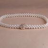 Pearl Woven Elastic Waist Seal Ladies Elastic Thin Belt, Women'S Dress Decorative Waist Chain