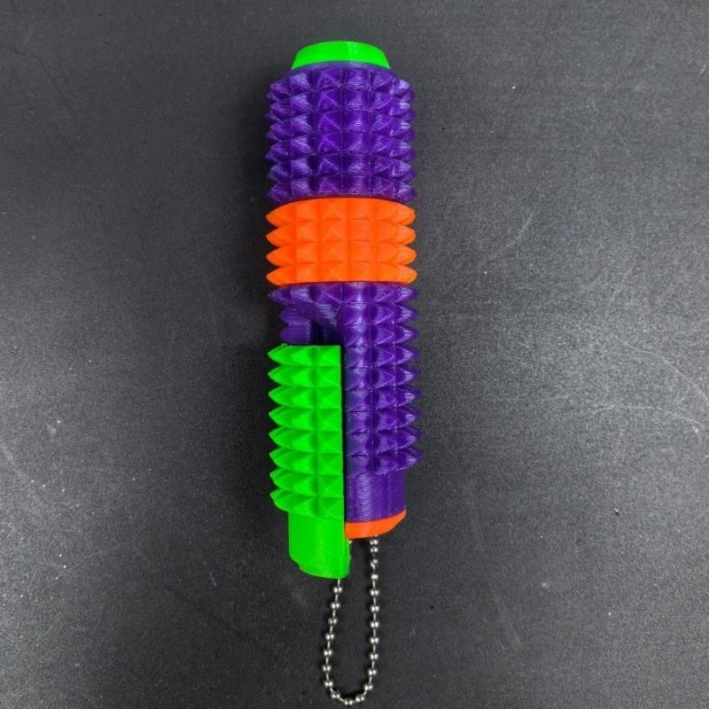 

1PC 5-in-1 Press Rotate Press Ding Ding Push Card Little Ouchies Spiky 3*3*9.39（44g）