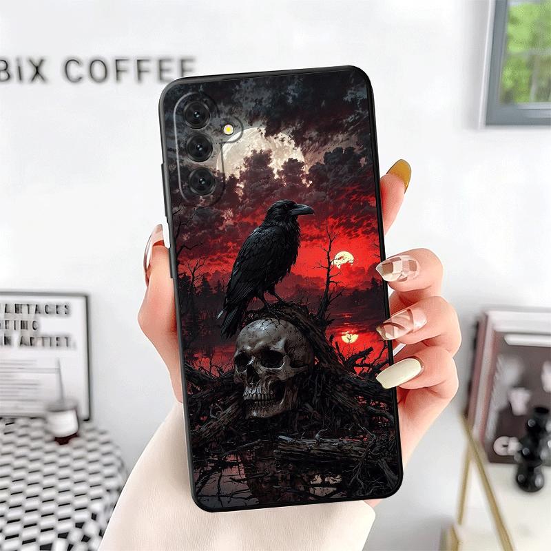 Gothic Vampire Scarlet Art Soft Phone Case for Samsung A17 A37 A57 A16 A26 A36 A56 A15 A25 A35 A55 A14 A24 A34 A54 A13 A23 A33 A