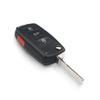Pouzdro na klíč s dálkovým ovládáním pro Vw Eos Golf Jetta Polo Tiguan Pro Skoda Rapid Superb Octavia Fabia Pro Seat Ibiza Leon