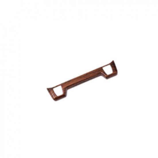Trim For Toyota RAV4 - GL Central Seat Heating Button Brown Wood Grain