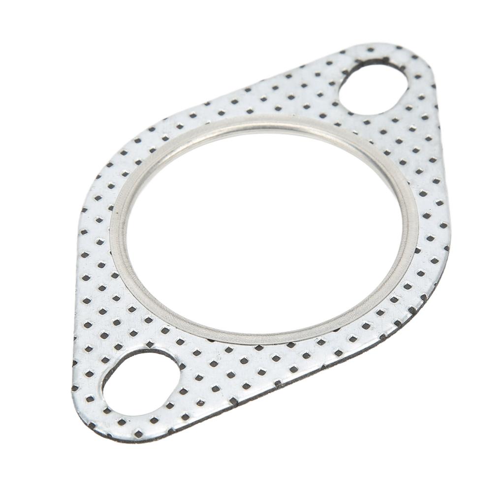 2in Exhaust Pipe Flange Gasket 2 Bolts Heatproof Universal for Turbo Elbows Down De Cat Pipes