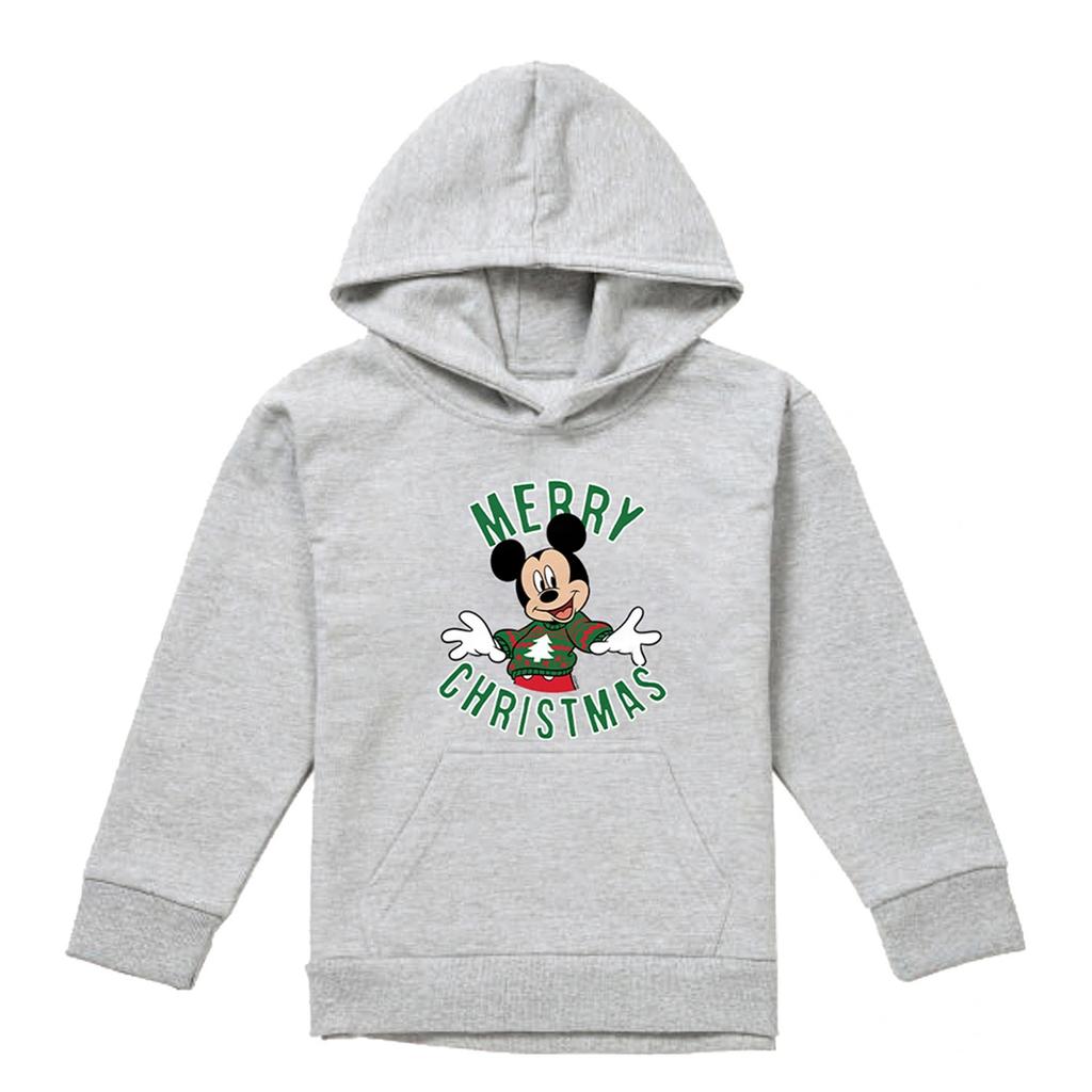 Disney Childrens/Kids Mickey Mouse Christmas Jumper Heather Hoodie