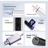 2025 USB Rechargeable Electric Nail Grinder & Engraving Pen with Digital Display and Aluminum Alloy Build