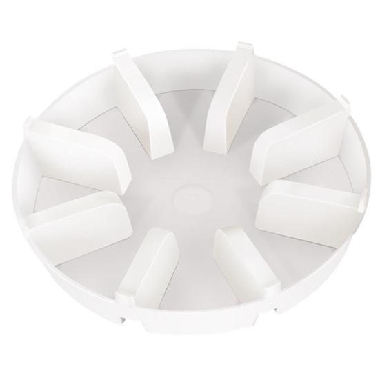 Flower Pot Tray Good Drainage Moisturizing Effect Lightweight Design Drainage Plant Tray Hollow Design Plant Saucer