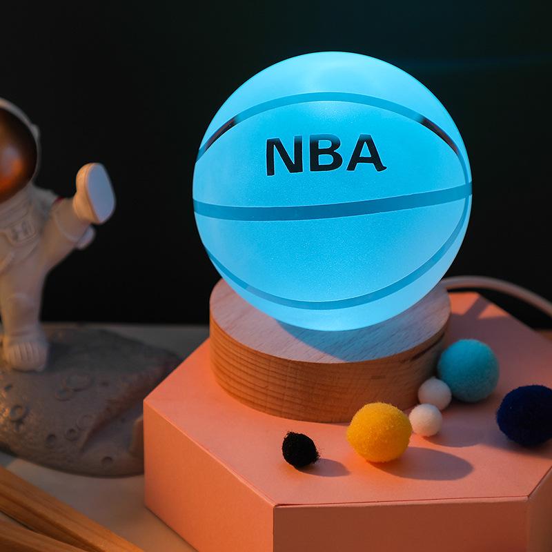 3D Galaxy Crystal Ball Night Light with Color-Changing Base - Unique Starry Sky Gift