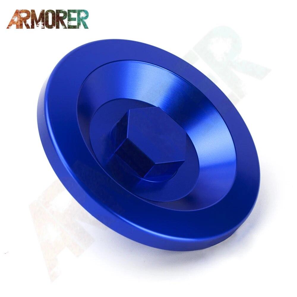 Tappo Olio Motore CNC In Alluminio Per Moto - Compatibile Con Honda CB/CBR Series (M20*2.5) - Colori: Rosso, Nero, Blu, Oro, Titanio - 2