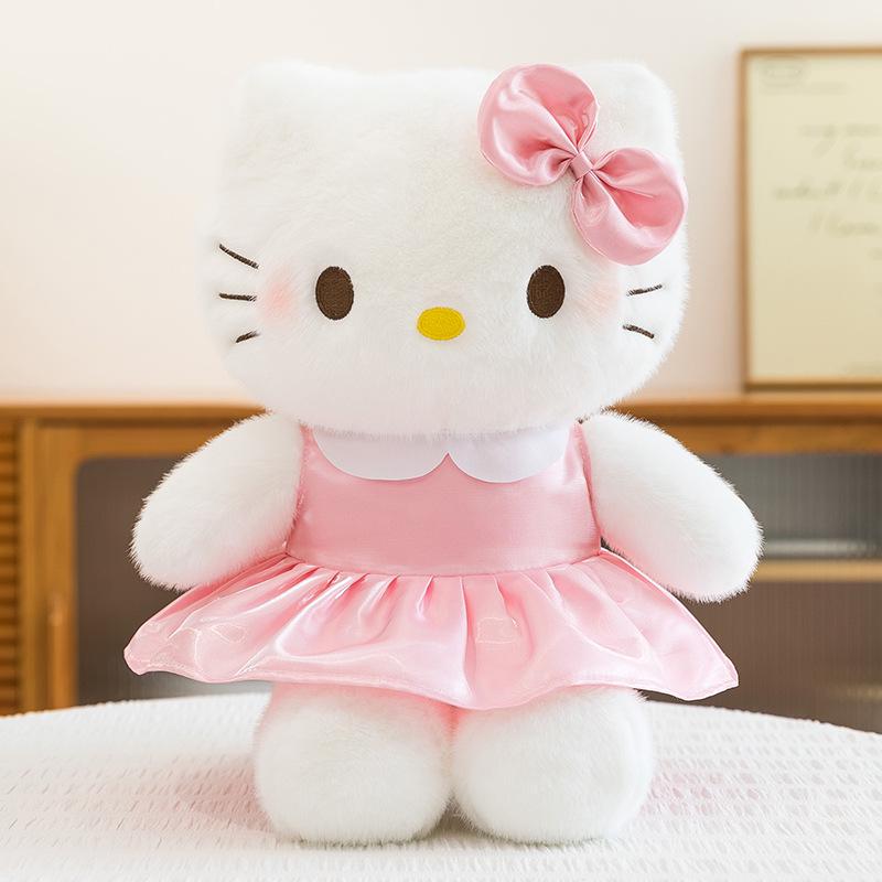 Hello Kitty Plush Doll - Cute Cat Toy Gift for Girls' Birthdays