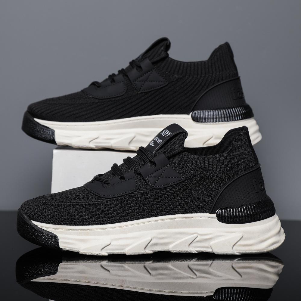 Herbst neue atmungsaktive und leichte Sportschuhe Herrenmode vielseitig lässige Board-Schuhe ultraleichte und bequeme Herrenschuhe