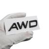 vzpgl9 Volvo Car Trunk Letter Logo Emblem 3D ABS Badge Sticker for XC40 XC60 XC90 S40 S60 S80 V40L V60L V80L AWD T4 T5 T6 T8 D3 D4 D5