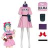 Dragon Ball Z Bulma Women's Cosplay Costume for Halloween Party