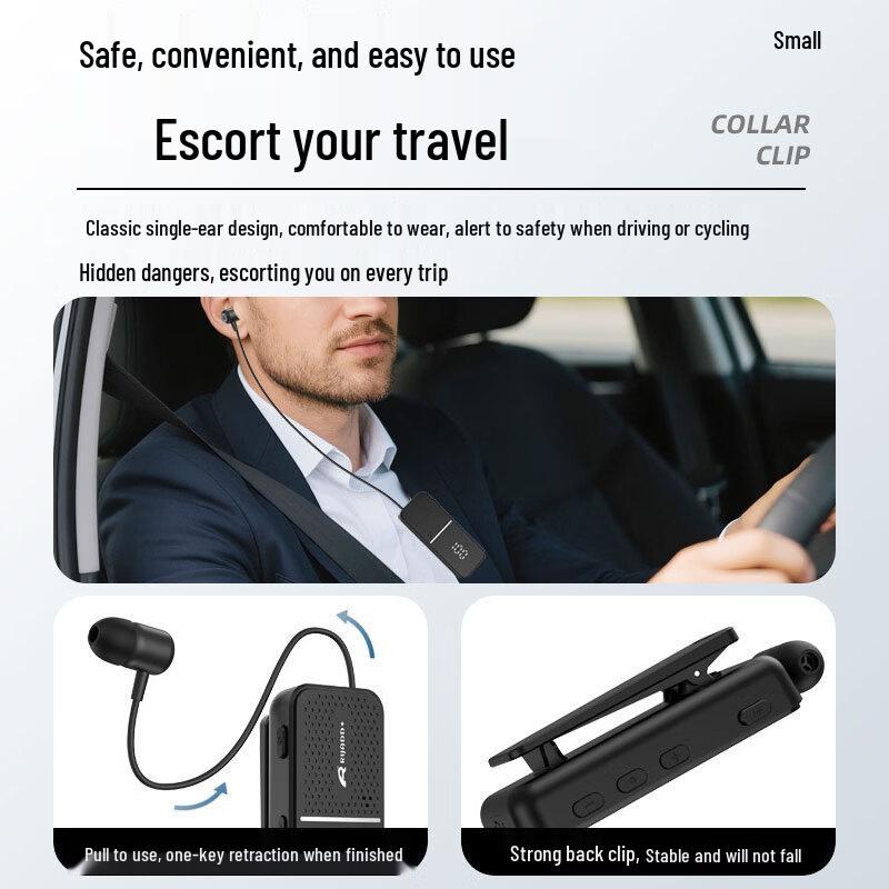 Wireless Clip-on Bluetooth Earphone