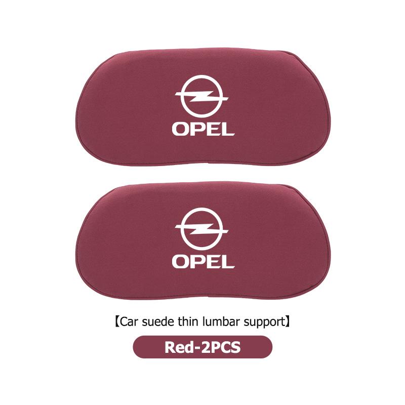 For Opel InsigniaCar Seat Pillow Waist Protection Cushion Soft Lumbar Support For Opel Corsa Astra H G J Insignia Vectra Zafira Meriva