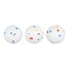 3pcs Dog Balls Bouncy Anti Chewing Floatable Dog Playing Balls for Dogs Training Exercise