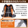 KASSAI Backpack Rain Cover (Black, 4L, 90-100L)