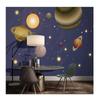 Wallpaper For Kid's Room Nordic Fantasy Cartoon Space Planet Starry Sky Children's Room Mural Wall Papers Home Decor