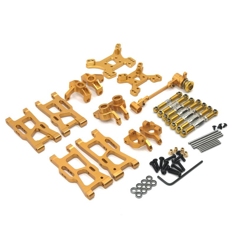Metal Upgrade Parts for Wltoys Remote Control Cars (Models 144010, 124017, 124019, 144001, 144002)
