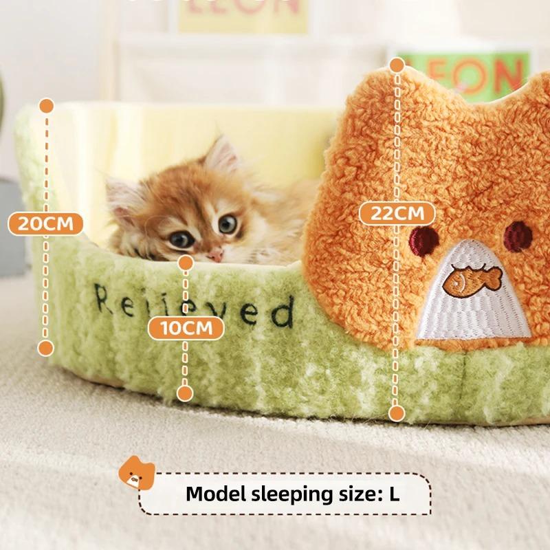 Cats Bed Puppy Cushions Accessories Houses Accessory Pet Supplies Things House Products Beds Basket Dog Goods Mat All Habitats