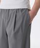 MUSINSA STANDARD Cooling Loose Tapered Elastic Waist Pants [Medium Grey]