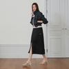 Egoiseuteu [Blue Label] Cargo Elastic Midi Skirt Es2Osk01