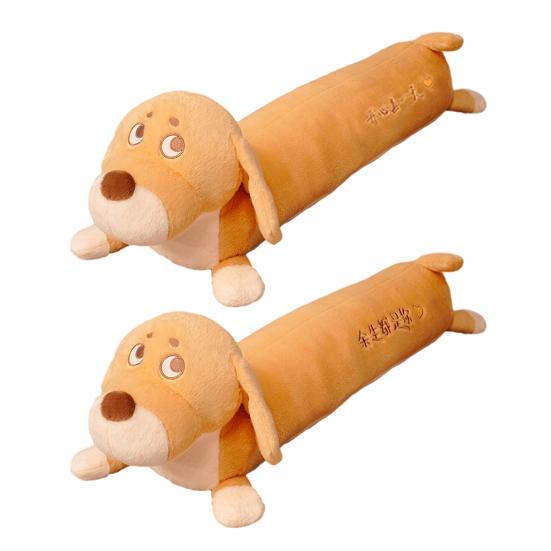 Soft Dachshund Plush Pillow Long Floppy Dachshund Dog Stuffed Animal Funny Dog Cushion for Cuddling Cute Bed Sofa Decor Gift