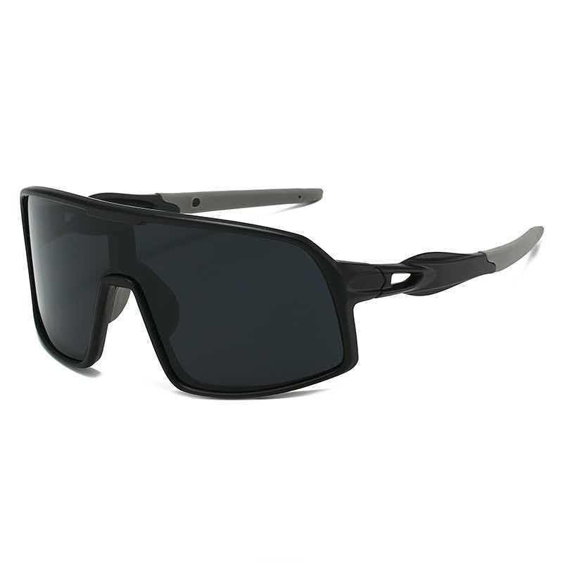 Trendy European & American Cycling Sunglasses: Premium One-Piece Outdoor Sports Goggles
