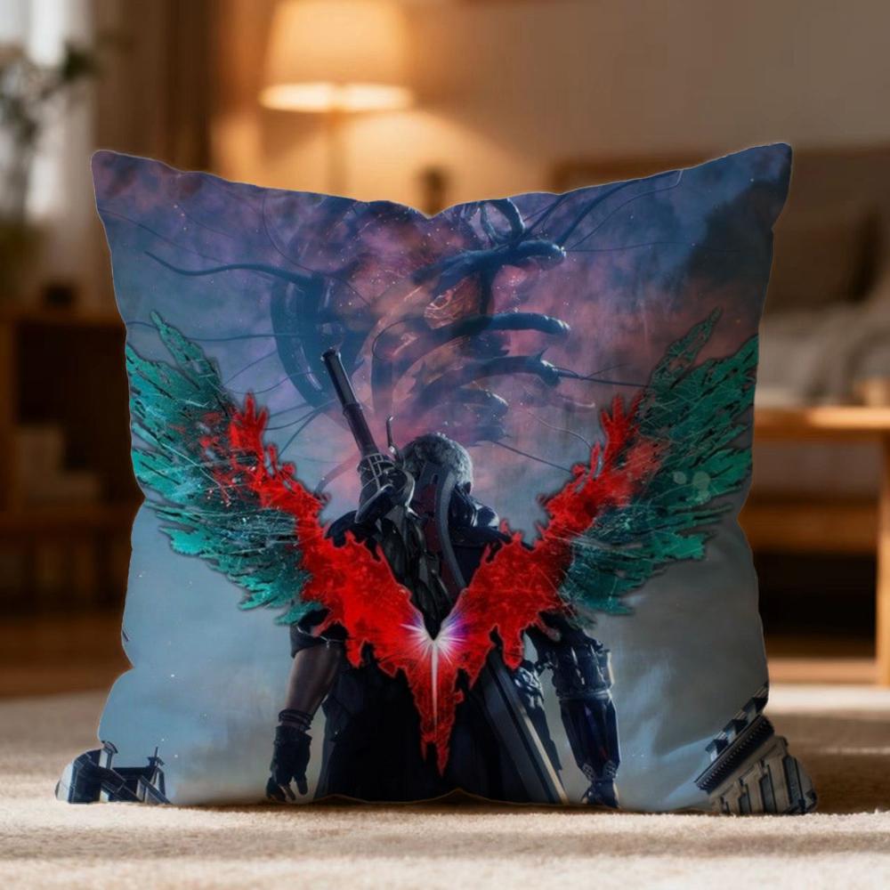 Популярная наволочка D-D Devil May Cry Мягкая Стирка Подушки Чехол для Дивана Кровати Путешествий Офиса 30cmx30cm