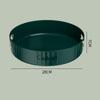 360Degree Rotatable Round Tray Countertop Multi Purpose Storage Tray Rotating Storage Rack Kitchen Storage Bathroom Organization