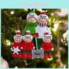 Adorable Resin Family Sled Hanging Ornaments Available In Multiple Colorful Designs