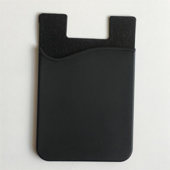 

Силиконовый держатель для телефона с логотипом на заказ - доступно несколько цветов Bare Metal чёрный