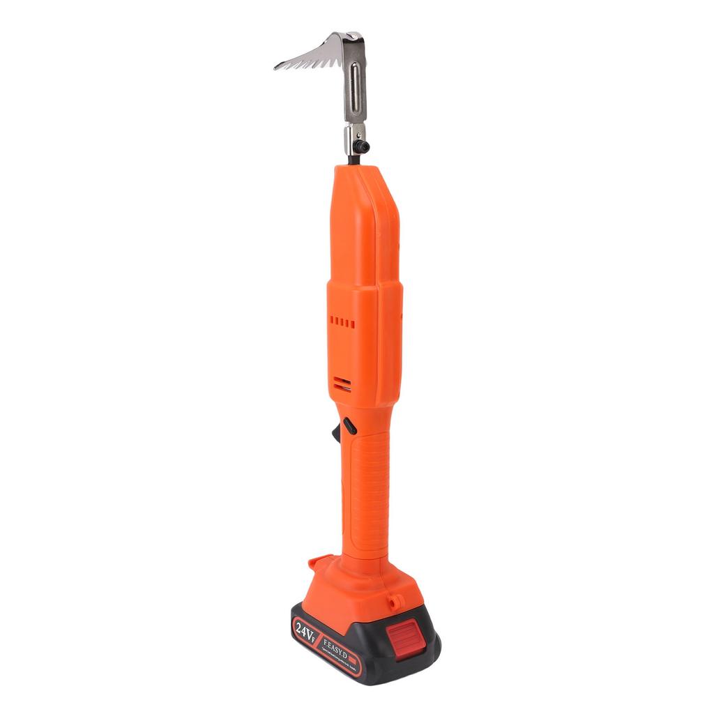 Cordless Tiller Cultivator 2500RPM Electric Hoe 1500mAh Battery Powered Rototiller for Lawn Gardening Soil Cultivation