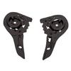 1 Pair Helmets Visors Gear Base Plate Motorcycle Helmets Face Visors Base for FF300 FF358 FF396 Easy Installation