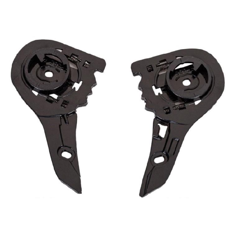 

1 Pair Helmets Visors Gear Base Plate Motorcycle Helmets Face Visors Base for FF300 FF358 FF396 Easy Installation 1