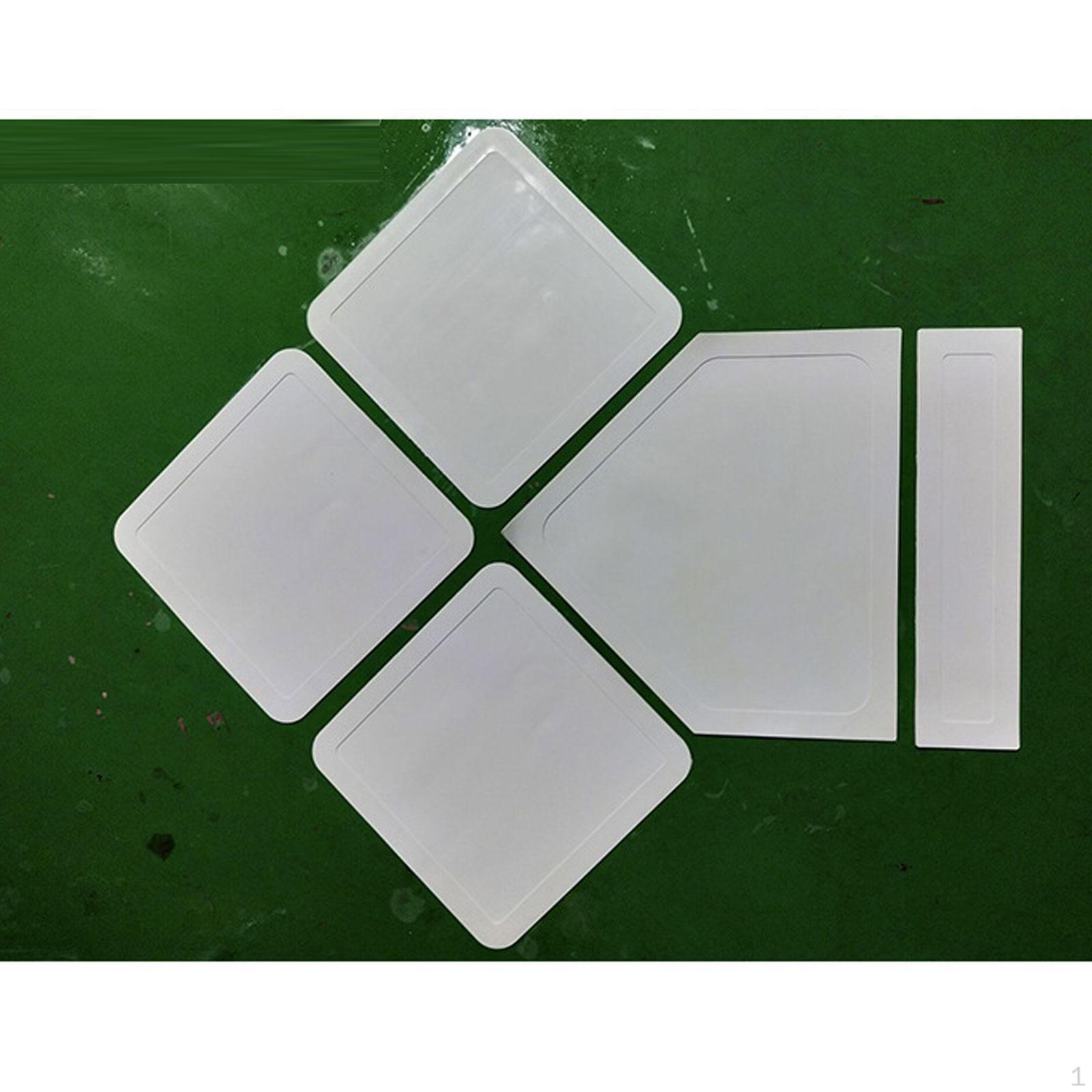 Бейсбол Софтбол Базовый комплект Бросать Вниз Резиновые Базы Домашняя База Питчерская Горка Портативная Тренировка белый