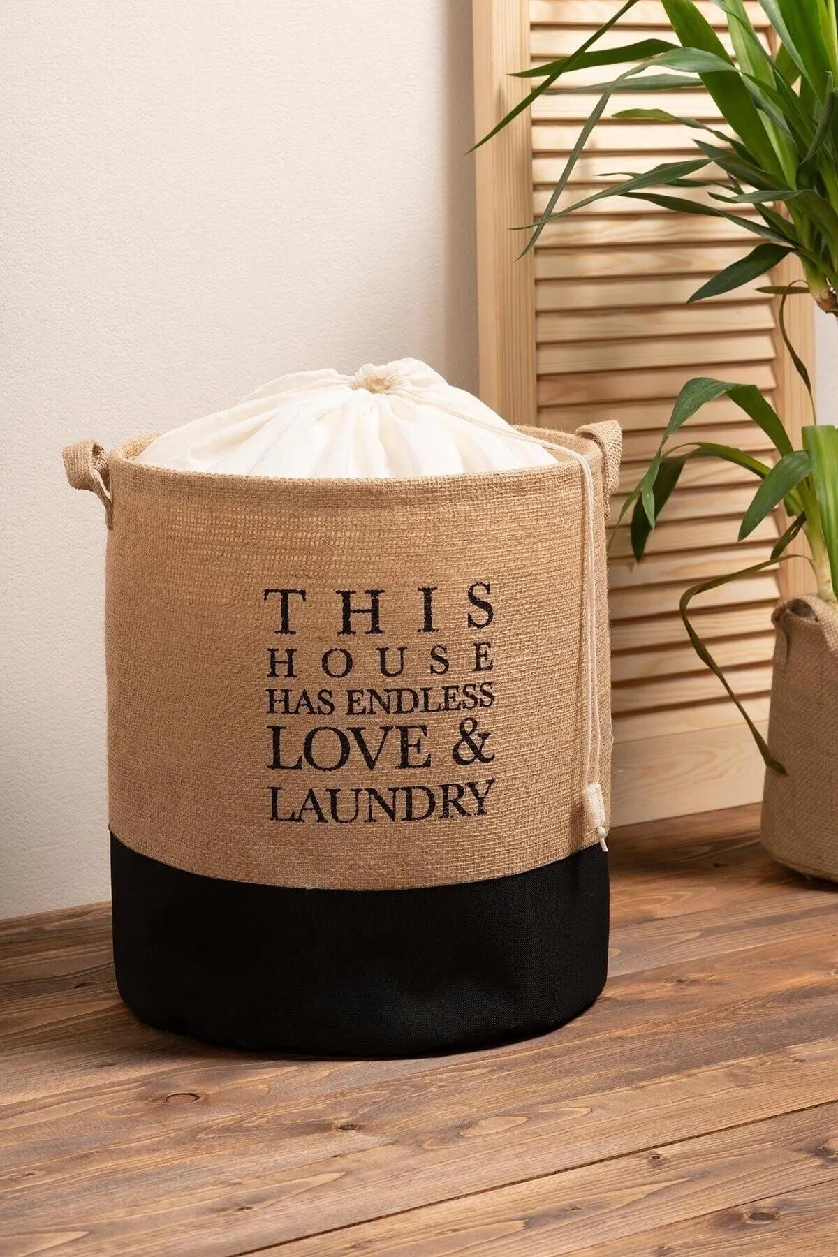 

Folding Dirty Laundry Wardrobe Storage Basket with Waterproof Base 36x40