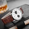 Men Watches Business Wrist Watch Luxury Leather Strap Analog Watches Quartz Wristwatches Clock Men Women Casual Simple Watch