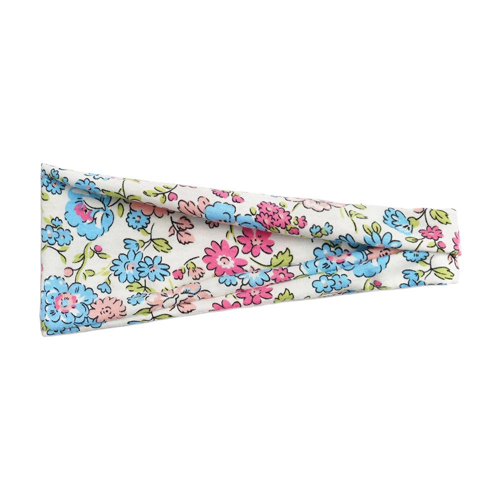 Dámská sportovní jógová pot absorbující čelenka - Široký okraj, Tištěný design, Vlasový doplněk