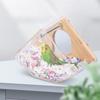 Transparent Parrot Nesting Box Acrylic Bird Hanging Nest  for Parrots Parakeet Budgerigar