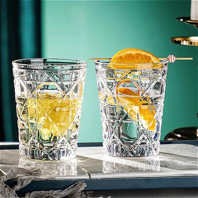 10.7oz 310ml Whiskyglas Klassische Brandy Cocktailgläser Europäischer Stil Wasserflasche Transparentes Ausländisches Weinglas Tumbler-Glas