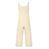 Women's Fashion Cotton And Linen Strappy Jumpsuit/Overalls