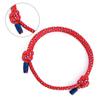 Parachute Cord Bracelet Red Camouflage Adjustable Unisex Fashionable Rope Friendship Bracelets