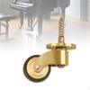 Heavy Duty Swivel Caster Furniture Brass Wheels