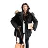 Tooling Large Fur Collar Down Cotton-padded Clothes Female Students Loose Thickened Cotton-padded Clothes Winter Pie Overcome Cotton-padded Jacket