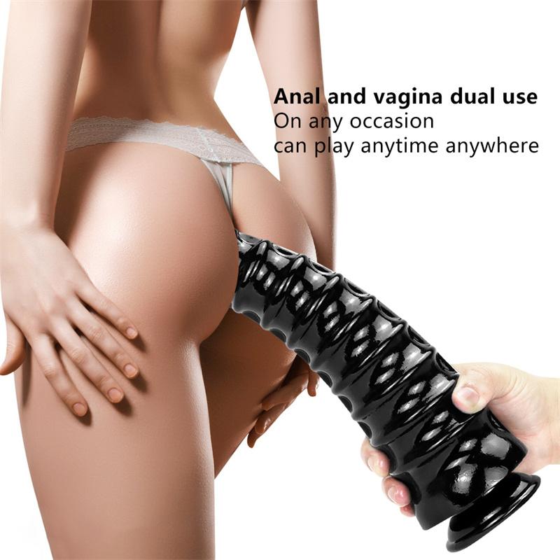 Super Long Thick Pagoda Anal Plug Threaded Huge Anal Plug Toy Masturbation Device Adult Products