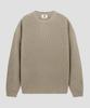 Age O.D. Crew Neck Ribbed Oversized Hazzi Knit [Beige]
