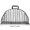 Metal Simple Cat Bath Cage Fixed Anti Seizing Wash Cat Cage Lightweight Safe Cleaning Pet Cage Cat Beauty Accessorie