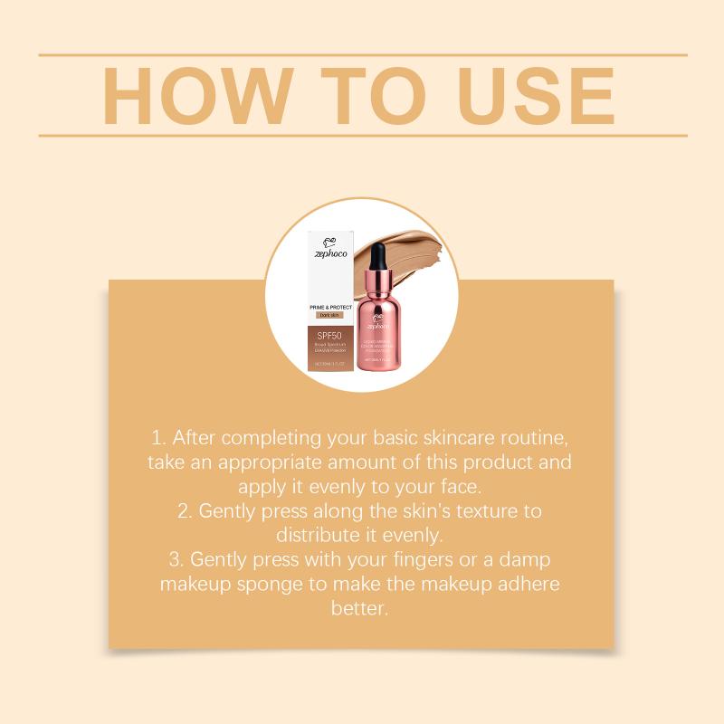 Dark Skin Sunscreen Foundation Color Changing Makeup Long Lasting Natural Coverage Skin Tone Daily Wear Cosmetic